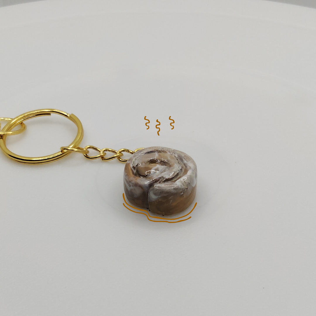'Sweet Cinnamon Bun' Charm
