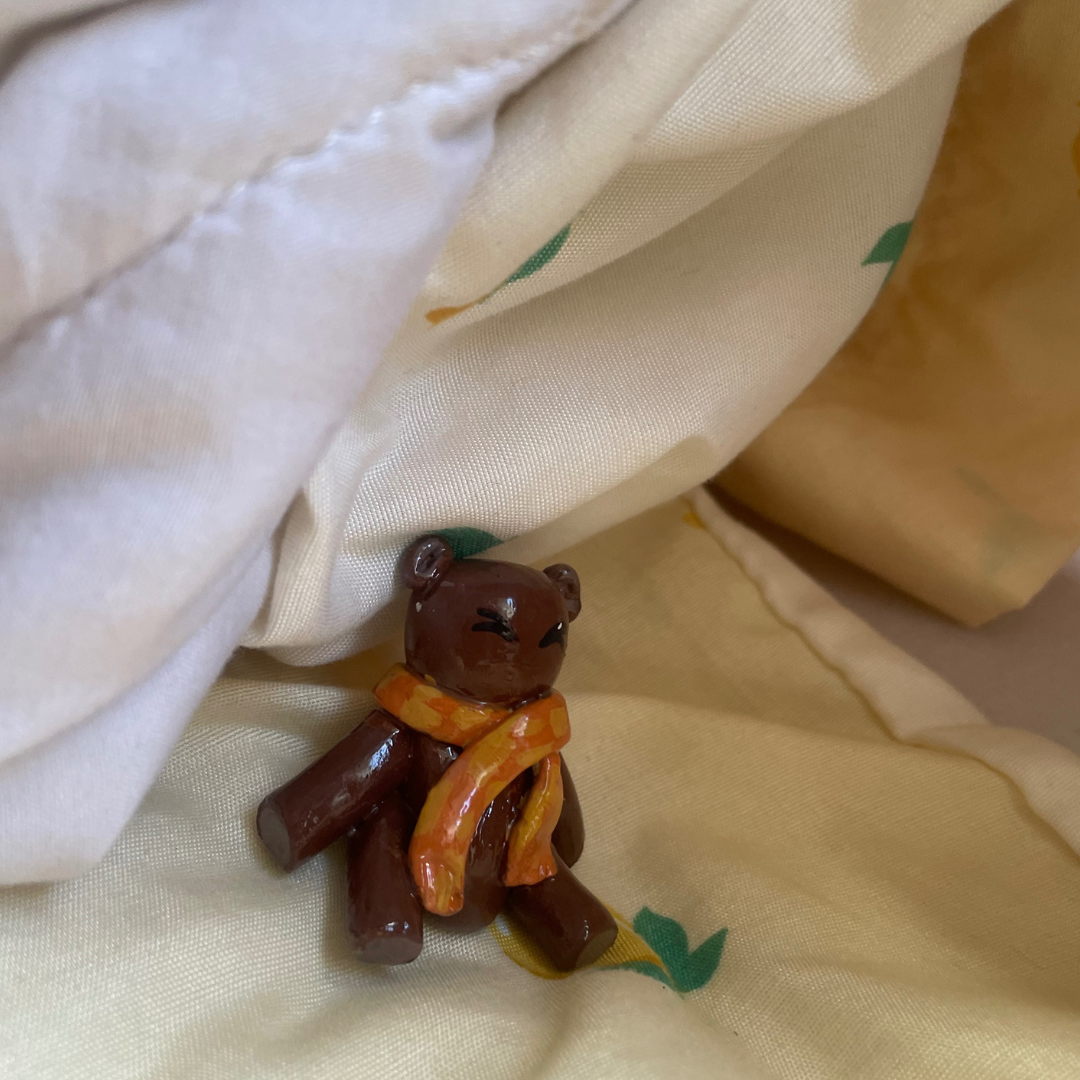 'Chestnut the Cozy Bear' Desk Friend